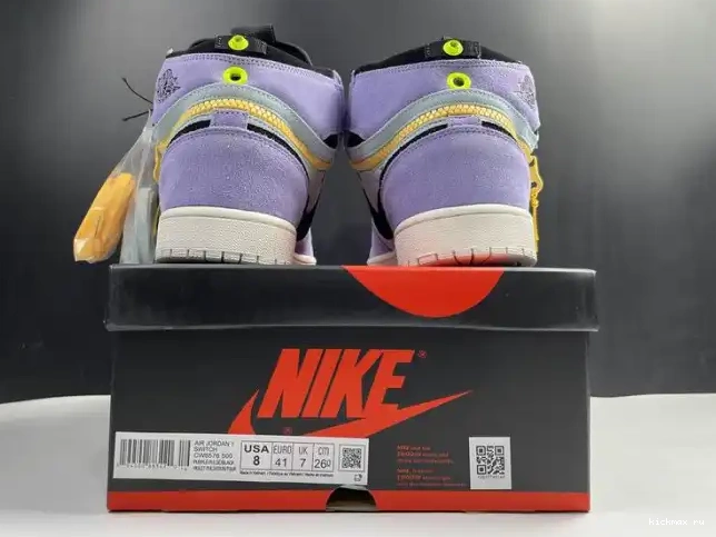 Cheap Kickmax CW6576-500 Pulse Switch High Purple 1 Jordan 0510